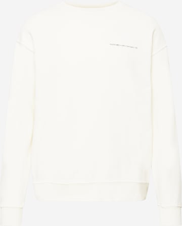 MADS NORGAARD COPENHAGEN Sweatshirt in Beige: voorkant