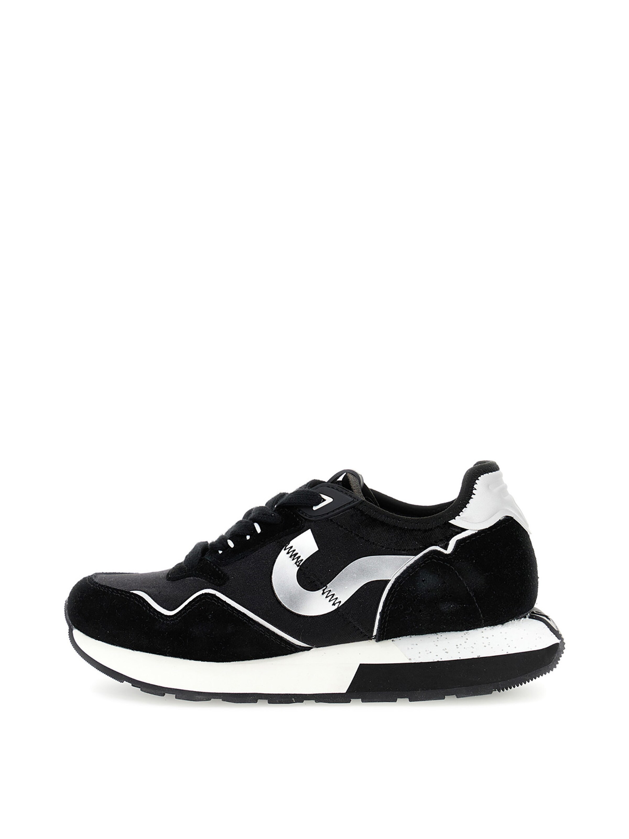 CAFè NOIR Sneakers laag in Zwart: voorkant