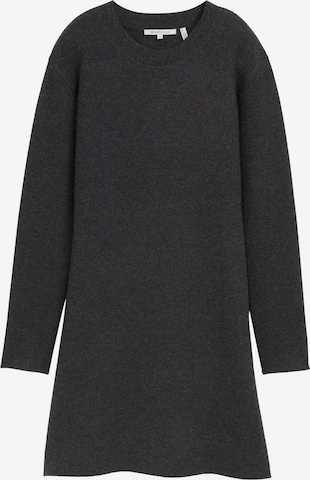 pilka TOM TAILOR DENIM Megzta suknelė: priekis