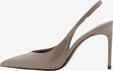 MANGO Pumps in Beige: Vorderseite