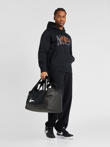 Nike Sportswear Sweatshirt 'CLUB' in Schwarz