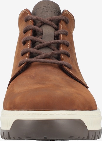 Rieker Lace-Up Boots in Brown