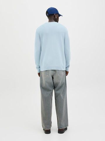 JACK & JONES Pullover 'JORNORREBRO' i blå
