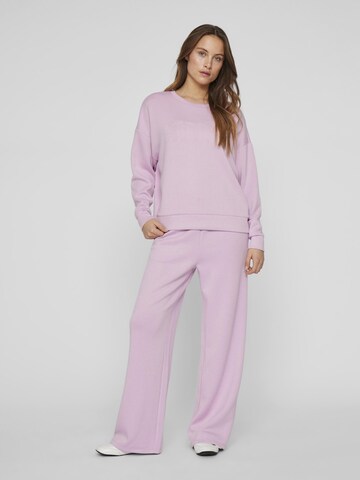 VILA Sweatshirt in Purple