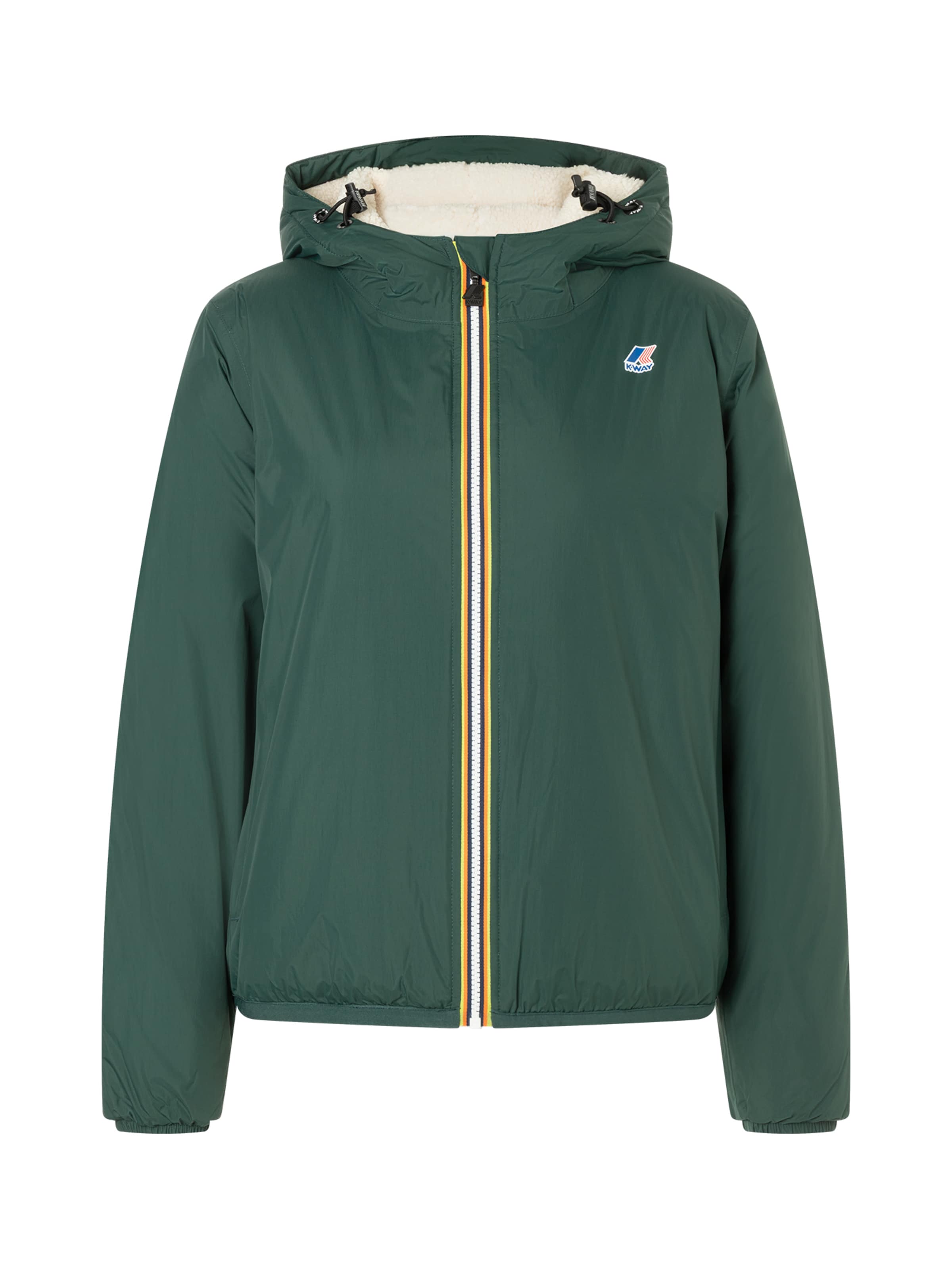 K-Way Performance Jacket in Green: front