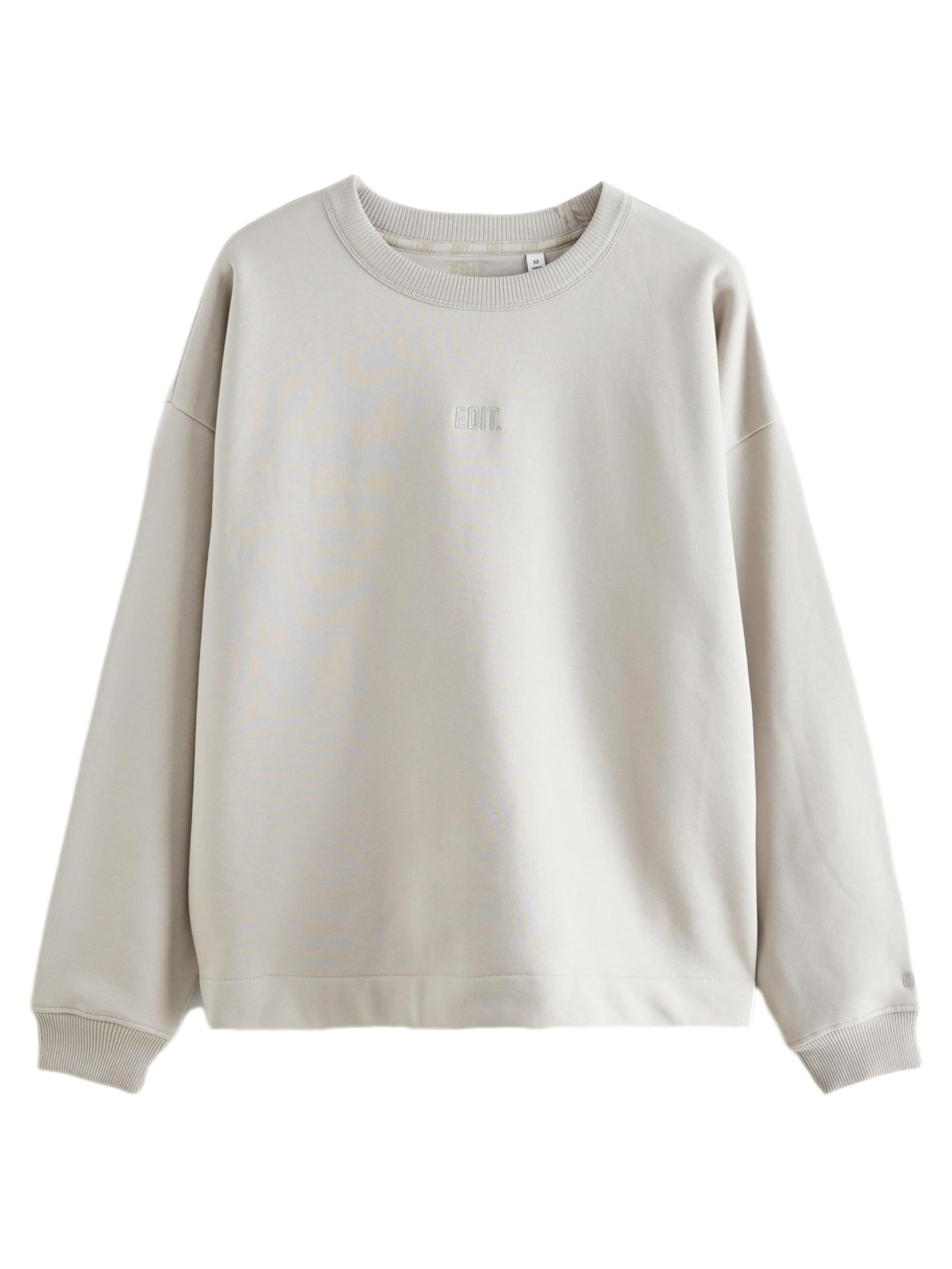 Next Sweatshirt 'Edit' in Grau: Vorderseite
