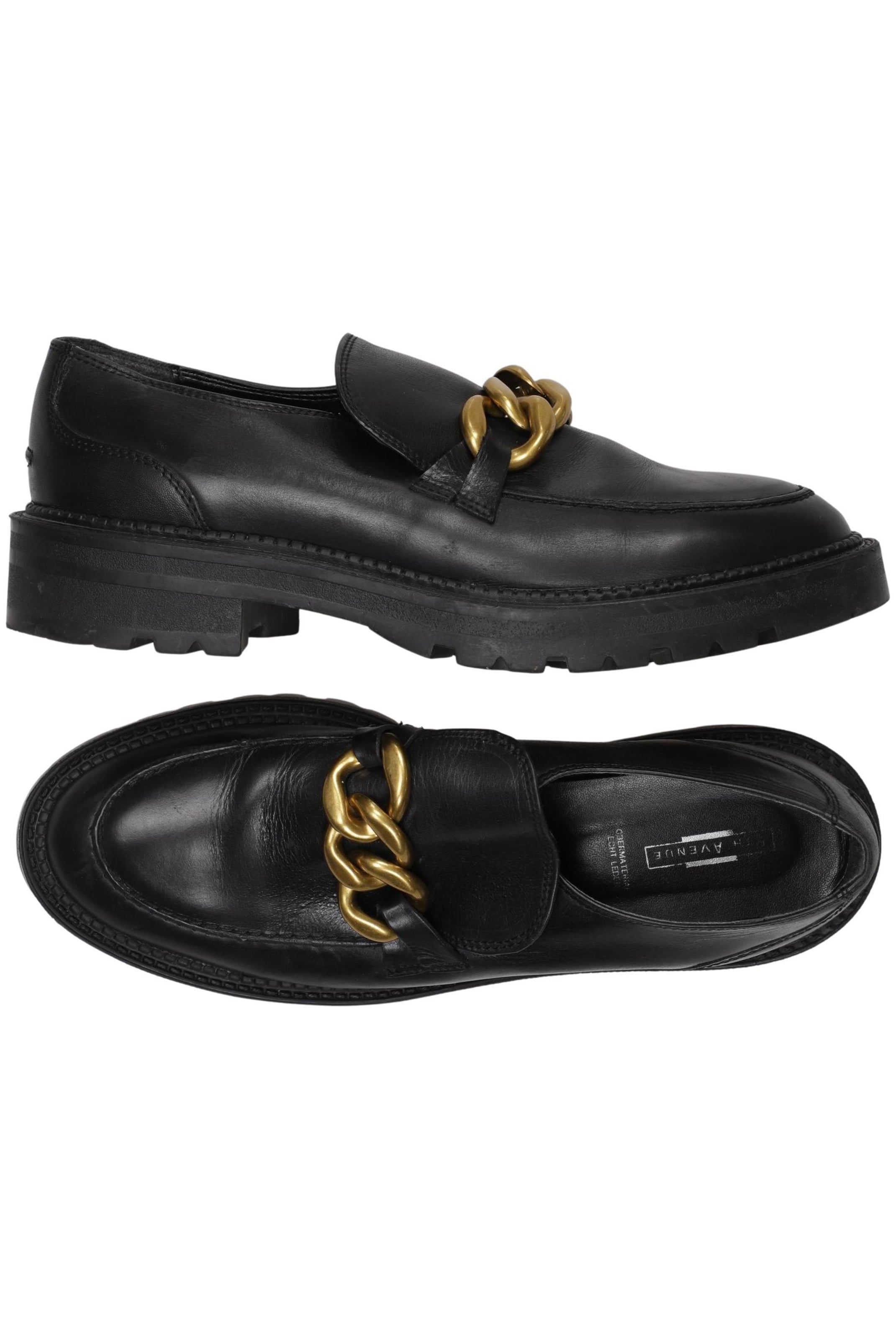 5TH AVENUE Flats & Loafers in 41 in Black: front