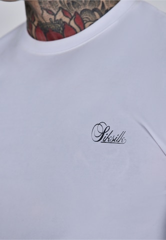 SikSilk Shirt 'Essentials' in Wit