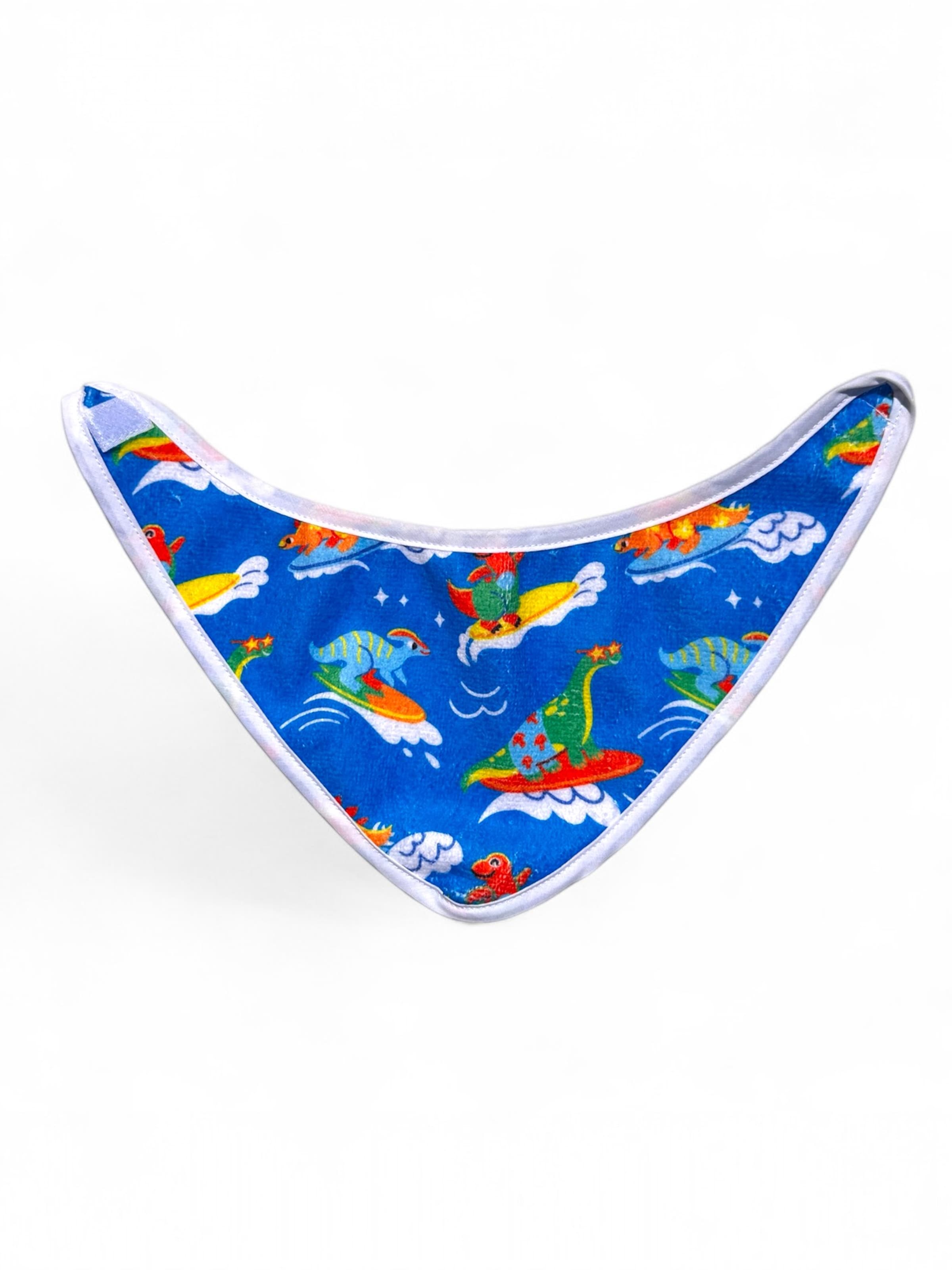 Kahuna Kids Bib 'Dribble bib' in Blue: front