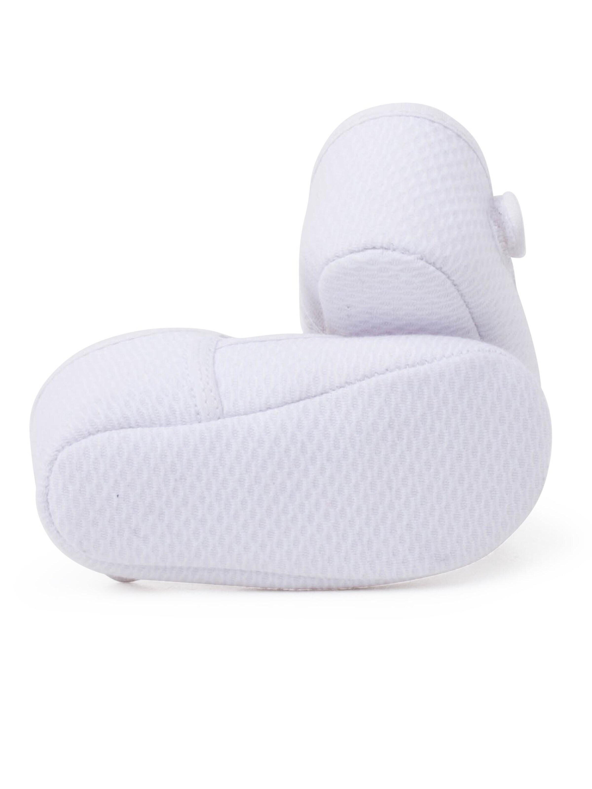 Pisamonas First-Step Shoes in White
