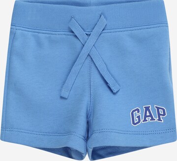 GAP Regular Trousers in Blue: front