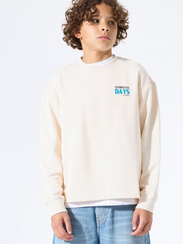 GARCIA Tréning póló - bézs: elől