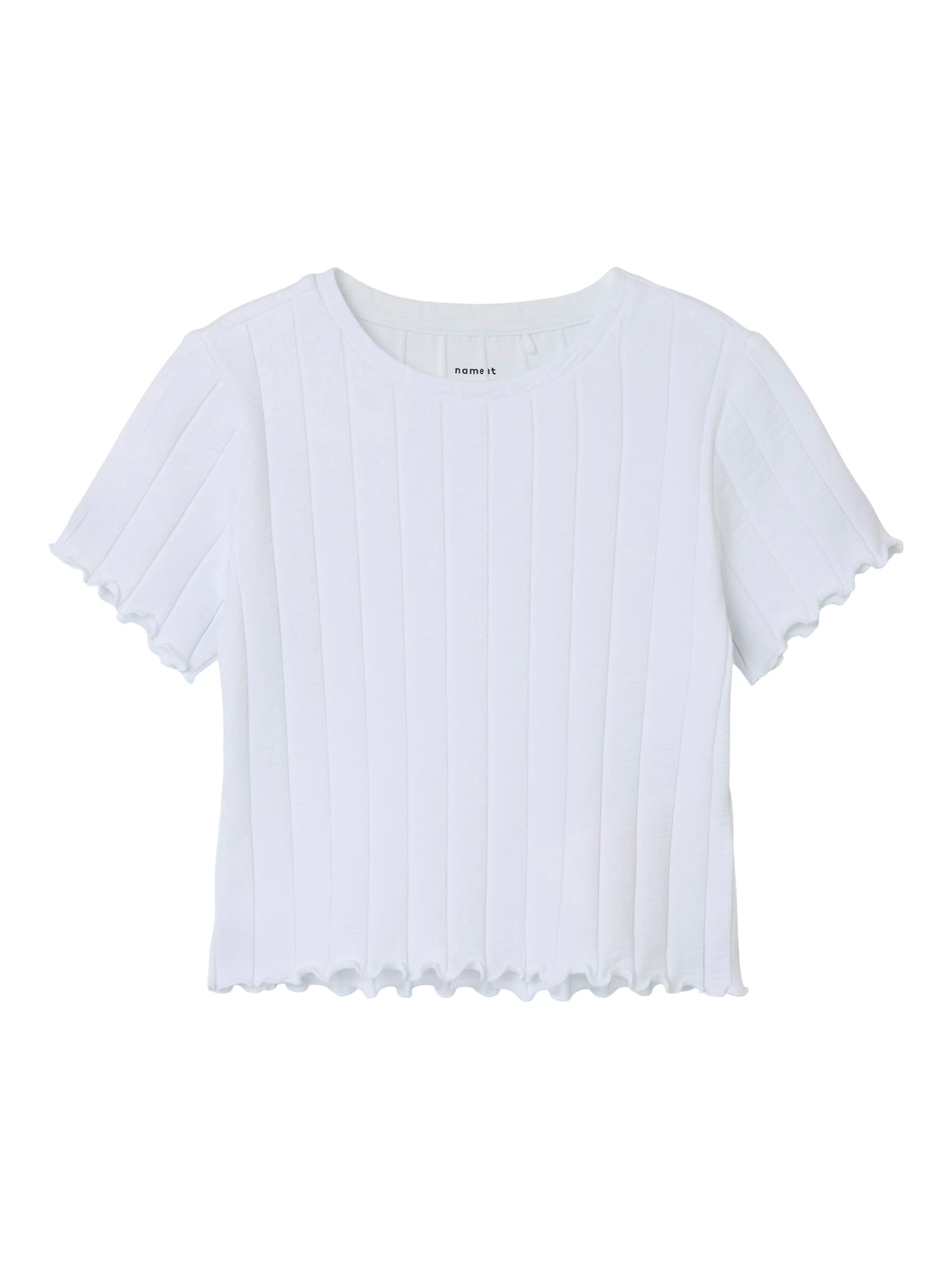 NAME IT Μπλουζάκι 'NKFNoralina' σε λευκό: μπροστά