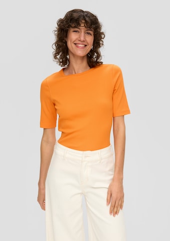 T-shirt s.Oliver en orange : devant