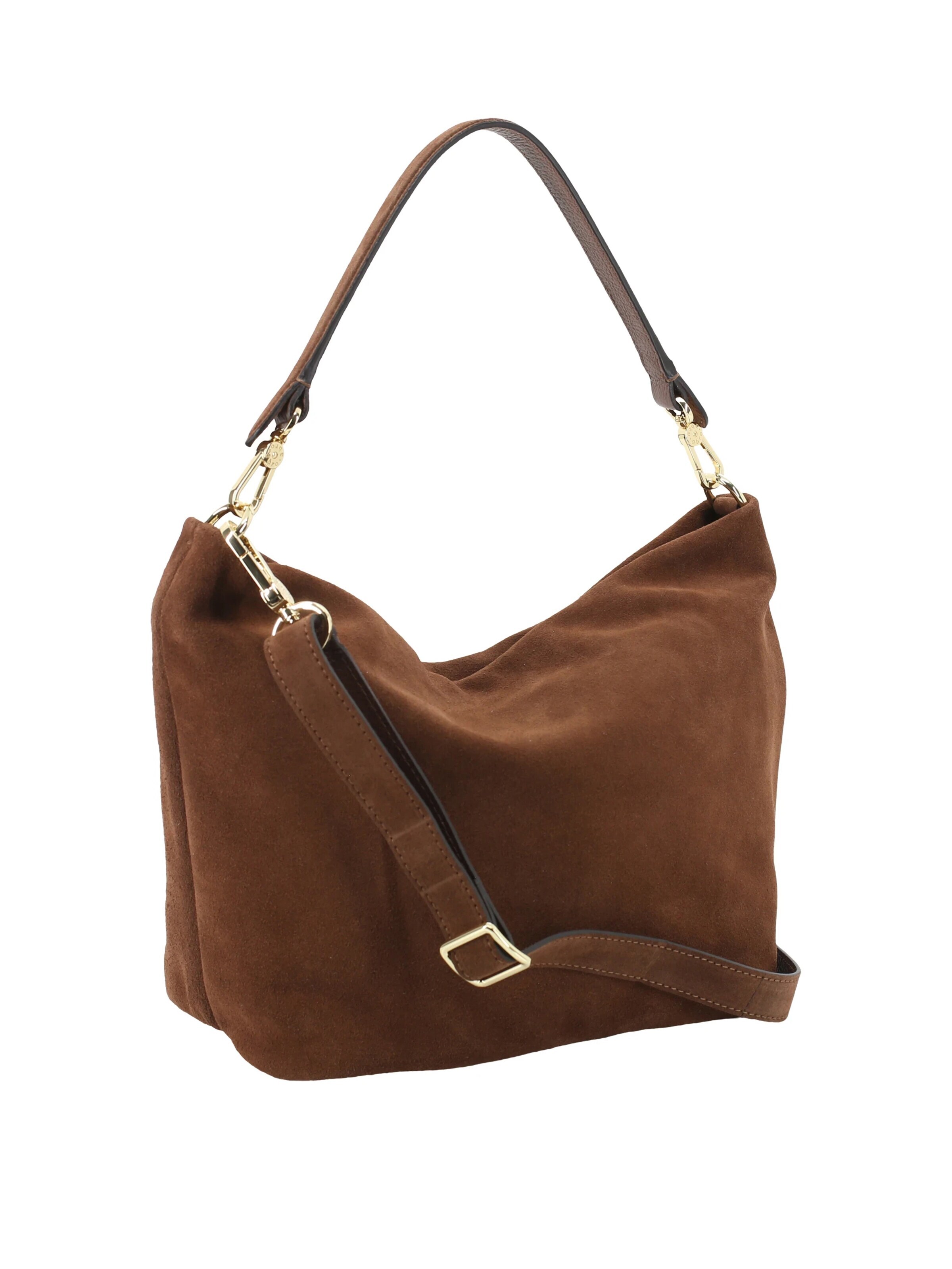 ABRO Handbag 'EBONY BIG' in Brown