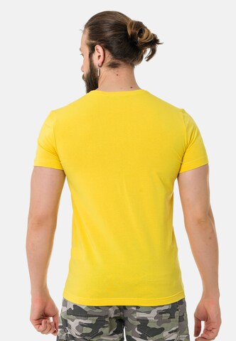 CIPO & BAXX Shirt in Yellow