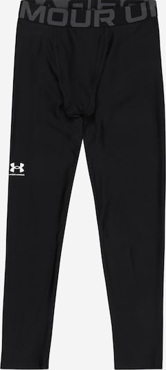 UNDER ARMOUR Urheiluhousut koossa 116-122 värissä harmaa / musta / valkoinen, Tuotenäkymä