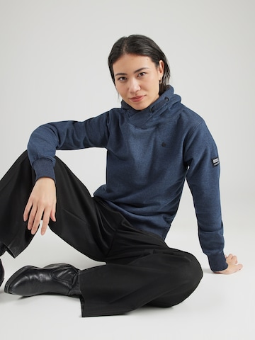 alife & kickin Суичър 'Sarina' в синьо: отпред