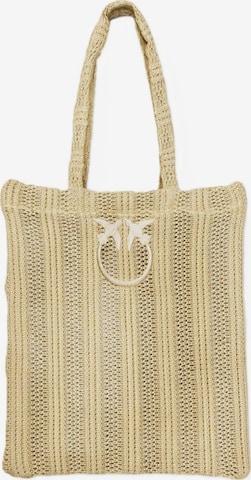 Borsa a spalla '106728 A39Y' di PINKO in beige: frontale