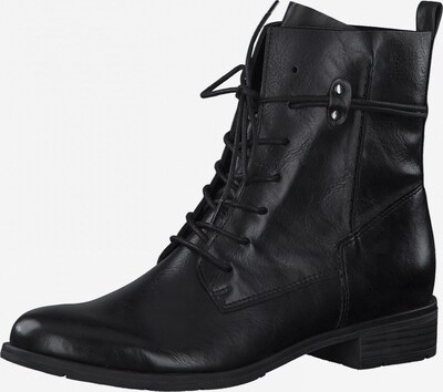 MARCO TOZZI Schnürstiefelette en schwarz, Vue avec produit