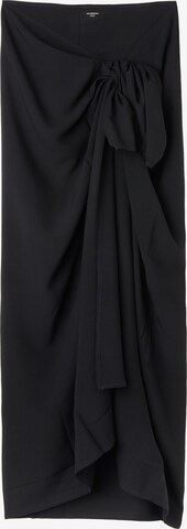 CALZEDONIA Beach Towel in Black: front