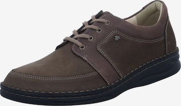Finn Comfort Lace-Up Shoes 'Norwich' in Brown: front