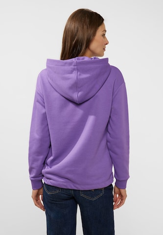 STREET ONE Sweatshirt in Purple