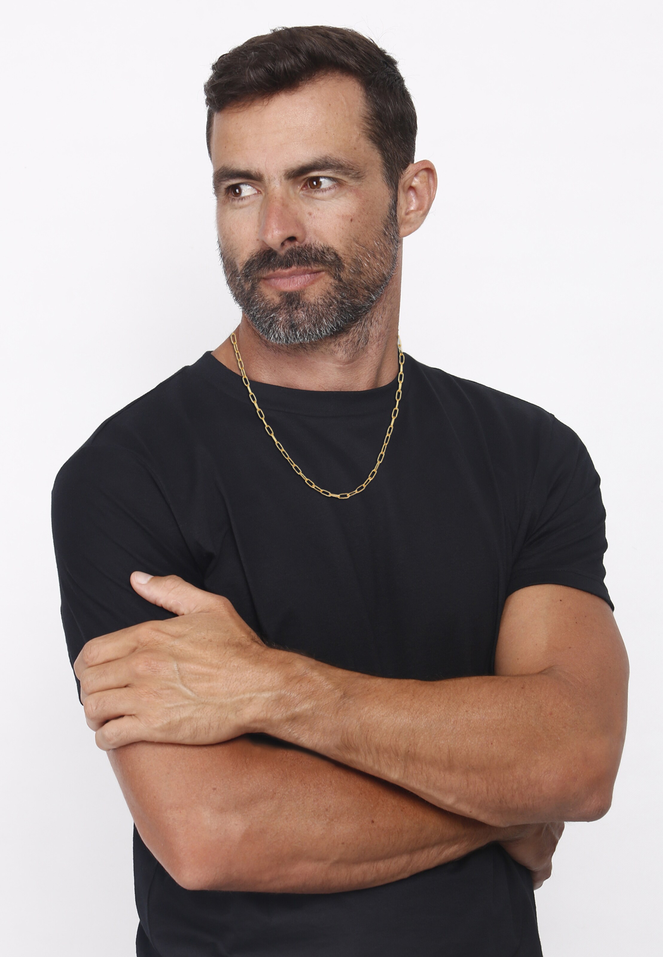 KUZZOI Ketting in Goud: voorkant