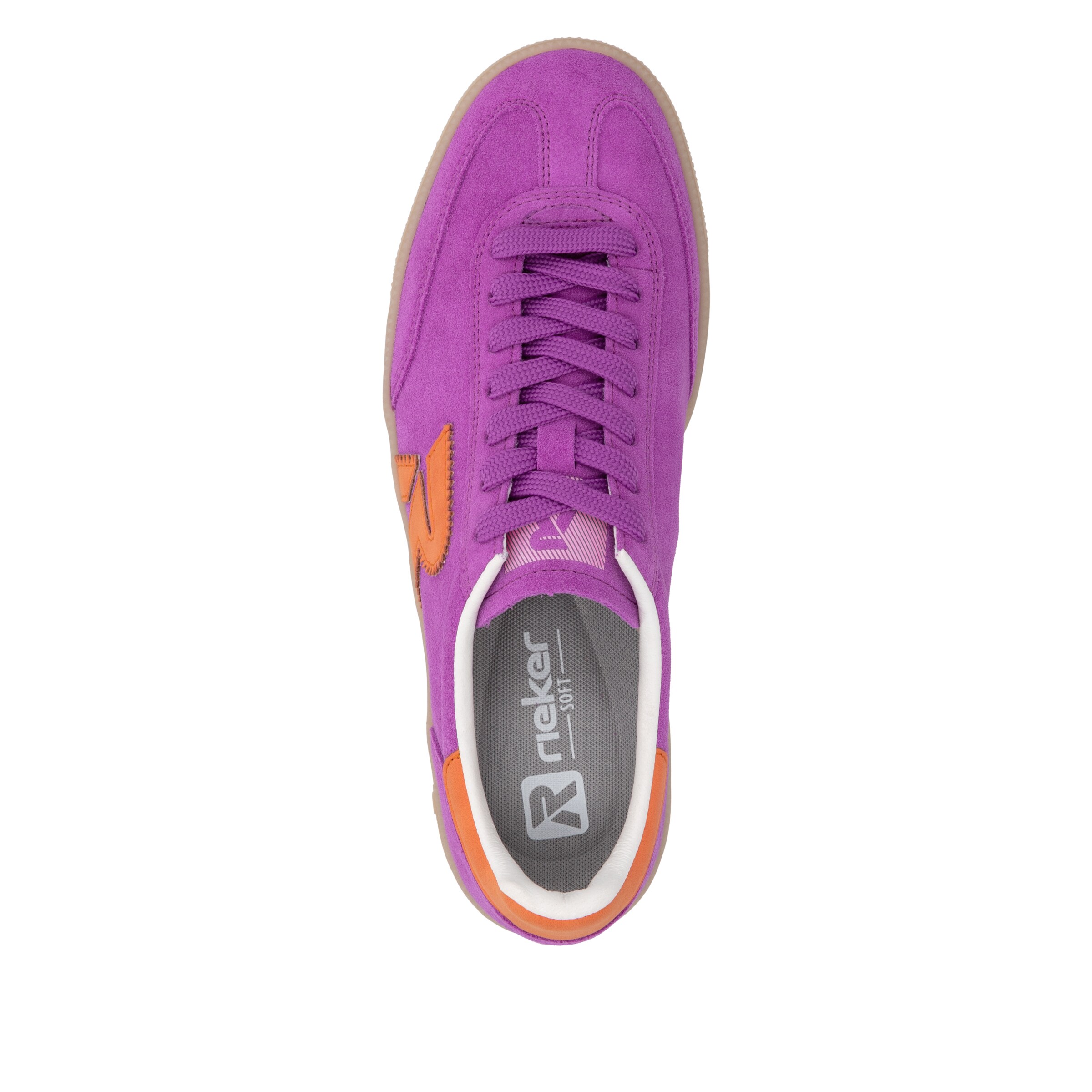 Baskets basses 'San Diego' Rieker en violet