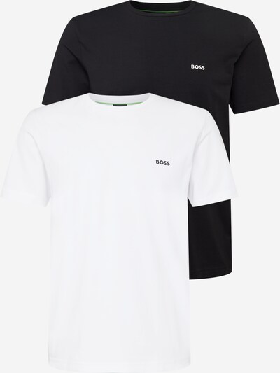 BOSS Green T-Shirt en noir / blanc, Vue avec produit