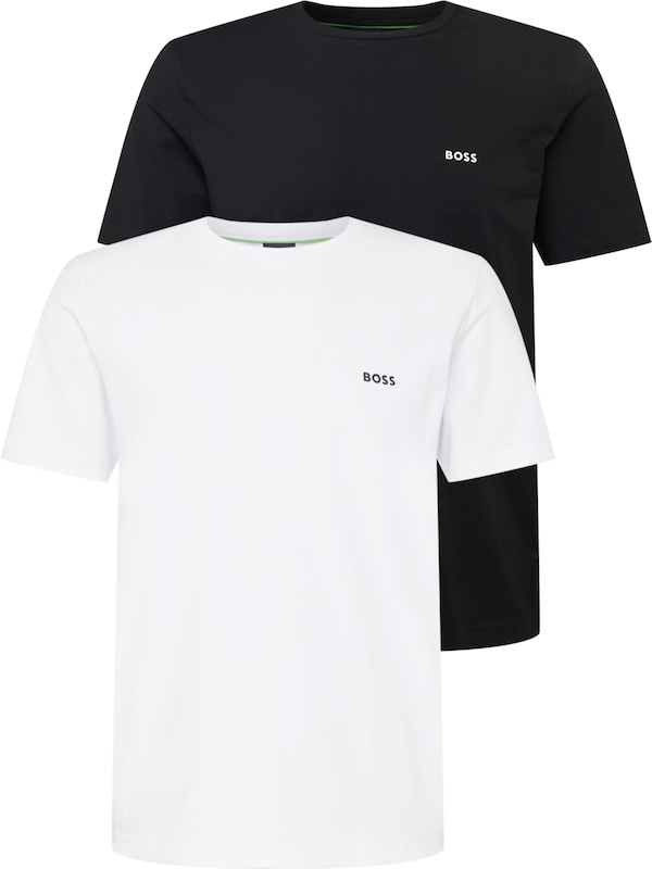BOSS Green T-Shirt in Schwarz Weiß