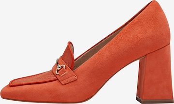 TAMARIS Čevlji s peto | oranžna barva