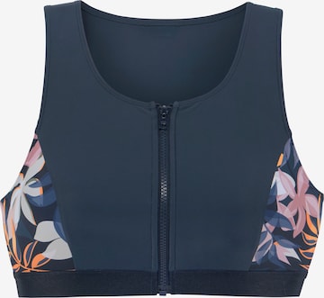 LASCANA ACTIVESportski bikini gornji dio - plava boja: prednji dio