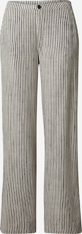 Freequent Szeroka nogawka Spodnie 'GIGI' w kolorze beżowy: przód