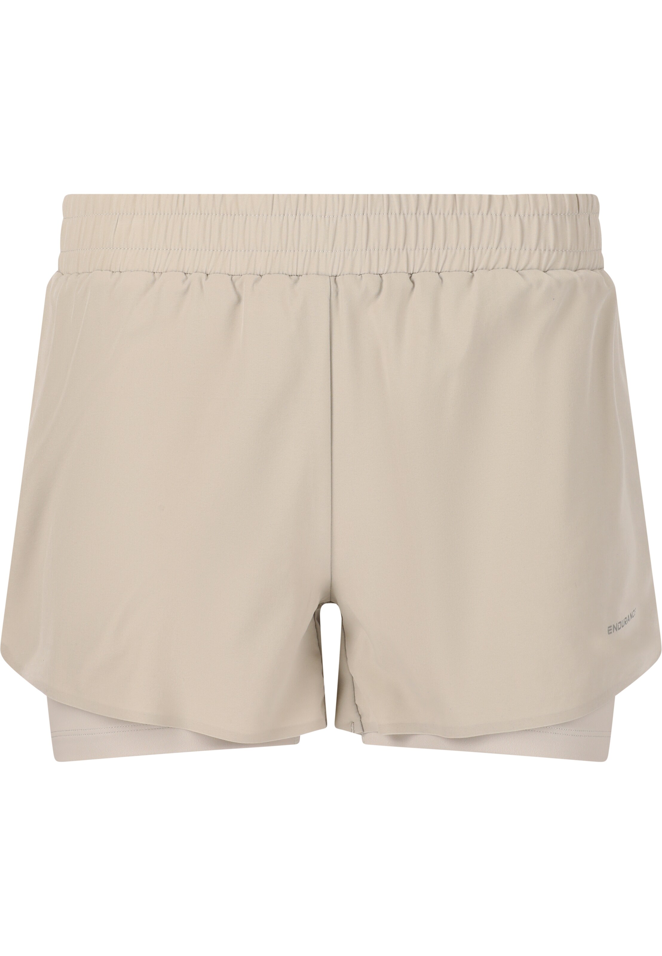 ENDURANCE Shorts 'Val' in Beige: Vorderseite