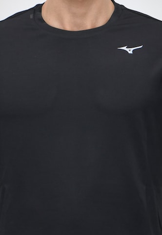 juoda MIZUNO Sportiniai marškinėliai