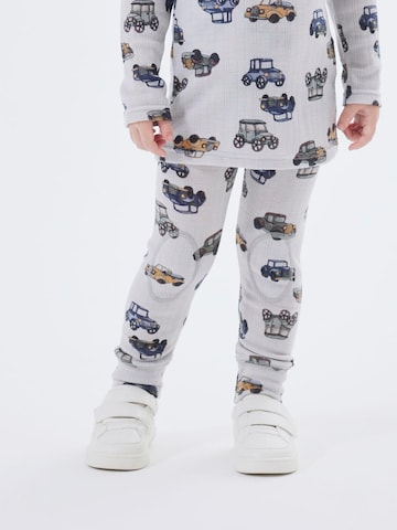 NAME IT Skinny Leggings 'NBNWANG' - szürke: elől