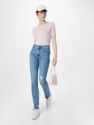 mėlyna LEVI'S ® Standartinis Džinsai '724 Twisted Inseam'