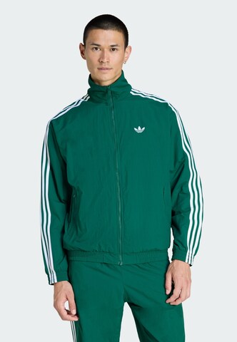 ADIDAS ORIGINALS Tussenjas 'Firebird' in Groen: voorkant