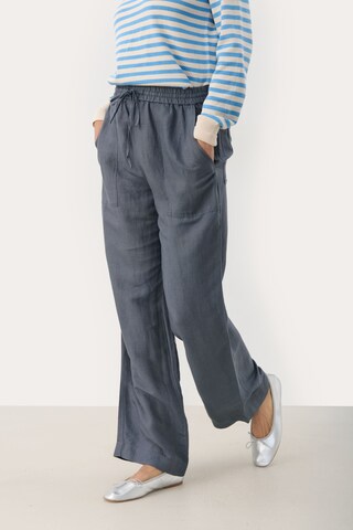 Part Two Regular Trousers 'Eniola' in Blue: front