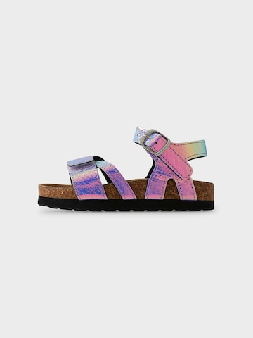 NAME IT Sandalen 'FIONA' in Lila