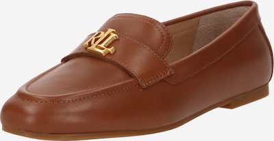 Lauren Ralph Lauren Loafer 'AVERI' värissä ruskea / kulta, Tuotenäkymä