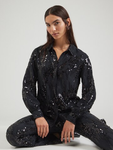 The Kooples Blouse in Black: front