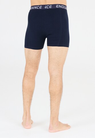 ENDURANCE Boxer shorts 'Burke' in Blue