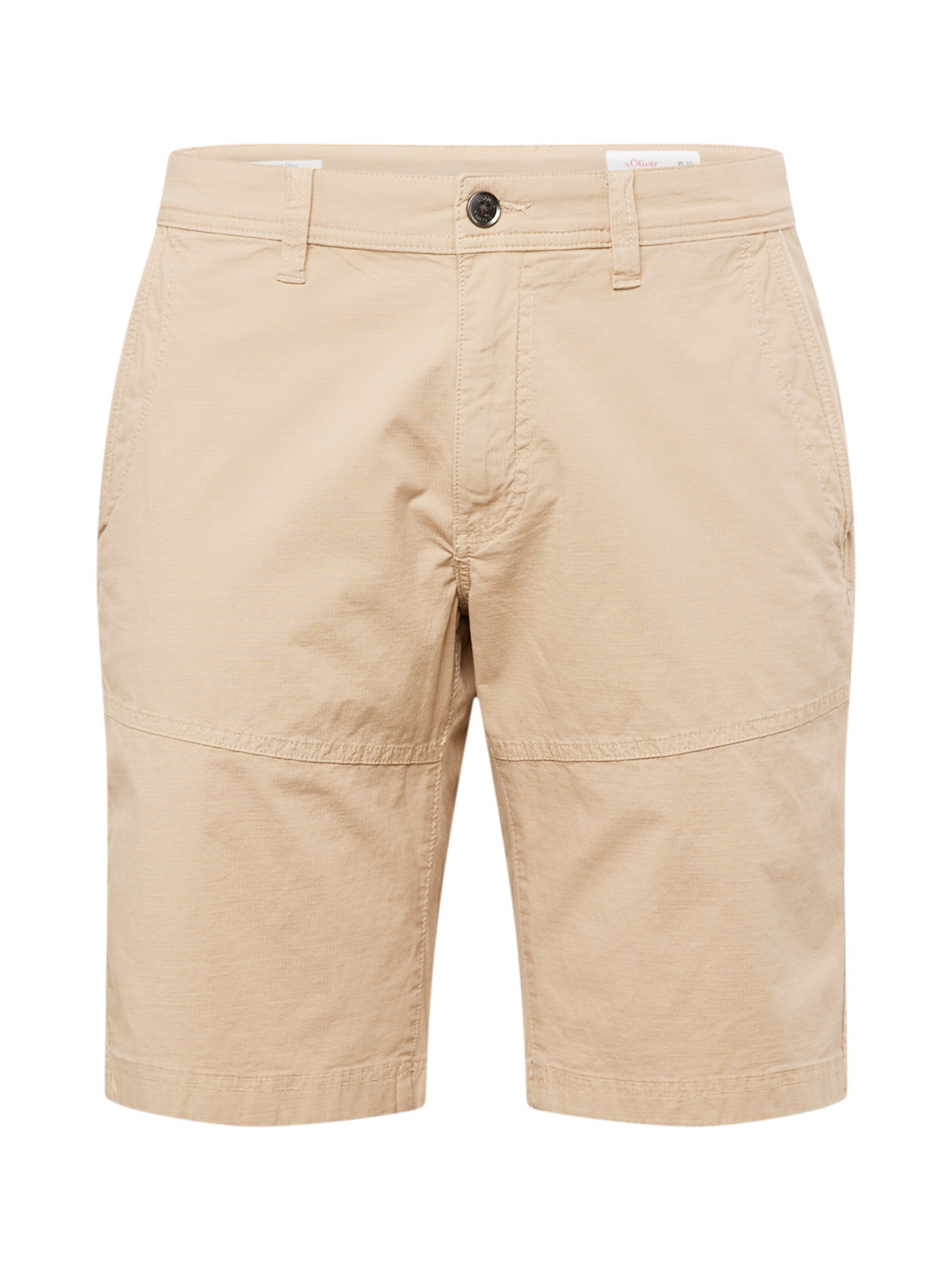 Pantalon chino s.Oliver en beige : devant