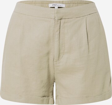 ONLY Loosefit Shorts 'CARO' in Grün: predná strana