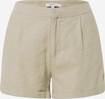 ONLY Shorts 'CARO' in Grün: predná strana