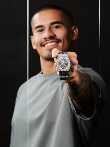 Arkai Analog watch 'Aaric Mamut' in Silver