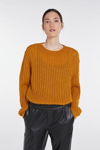 Pull-over SET en marron : devant