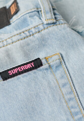 Superdry Wide leg Jeans in Blauw